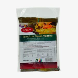 Tamal de pipian vegano El Manjar