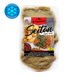 Seitan de glúten de trigo La Veganistería 450 gramos