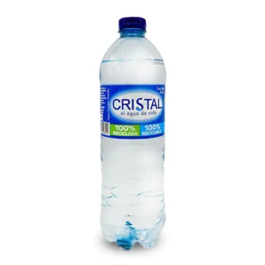 Agua Cristal Botella plástica 1 litro