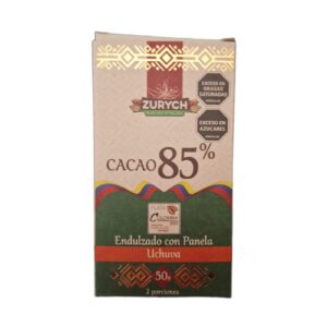 Barra zurych 85% cacao