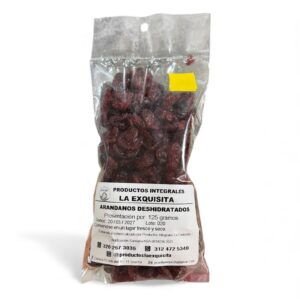 Arándanos deshidratados La Exquisita x 125 gramos