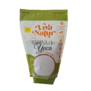 Harina de yuca 480g vivanatur